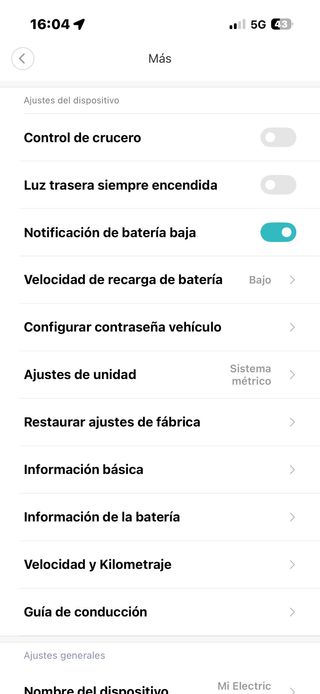 Patinete Eléctrico Xiaomi Mi 1S