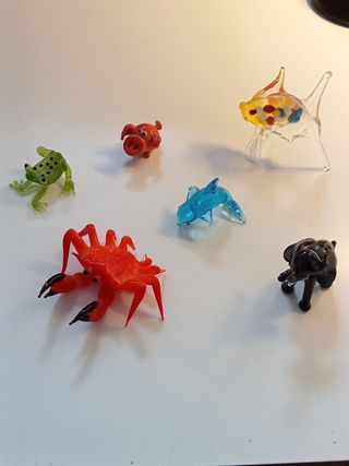 Animaletti in vetro di Murano