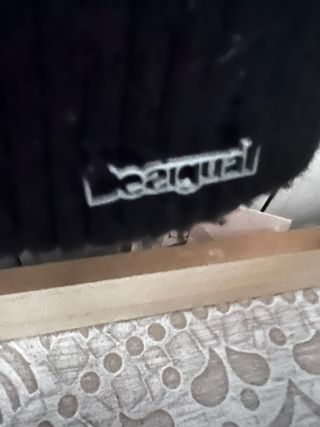 Abrigo Desigual Negro Talla S