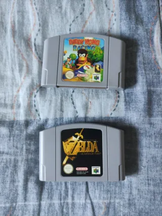 Pack Juegos Nintendo 64: Legend Zelda y Diddy Kong