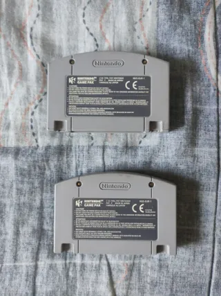 Pack Juegos Nintendo 64: Legend Zelda y Diddy Kong