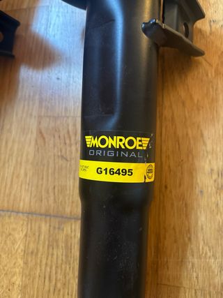 Amortiguadores Monroe G16495 y KIT de embrague