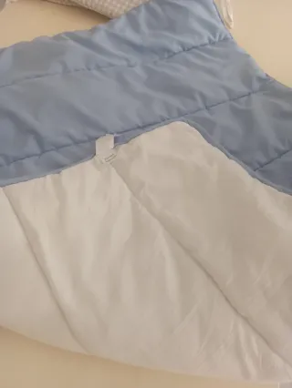 Nórdico para cuna azul
