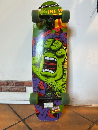 Santa Cruz Longboard Marvel Hulk