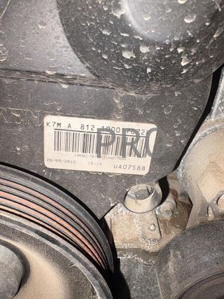 MOTOR COMPLETO DACIA LODGY K7MA812