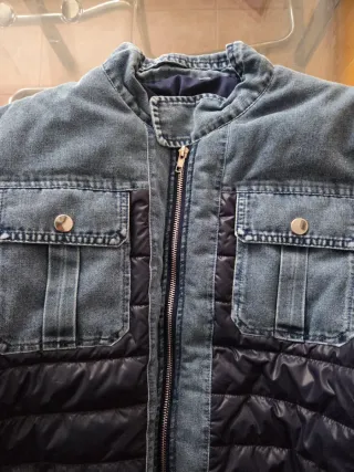 Cazadora Invierno Hombre Vaquera Plumi Talla L