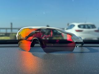 Óculos Running Ciclismo 3 Lentes Branco