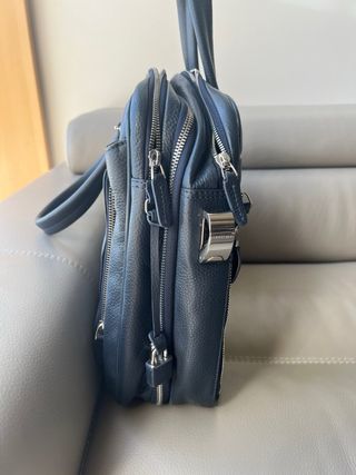 Maletín Piquadro Expandible 15,6 Azul