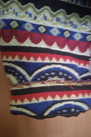 Chaqueta estampada mujer