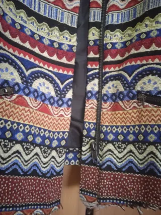 Chaqueta estampada mujer