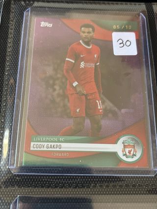 Pack cromos fútbol Topps