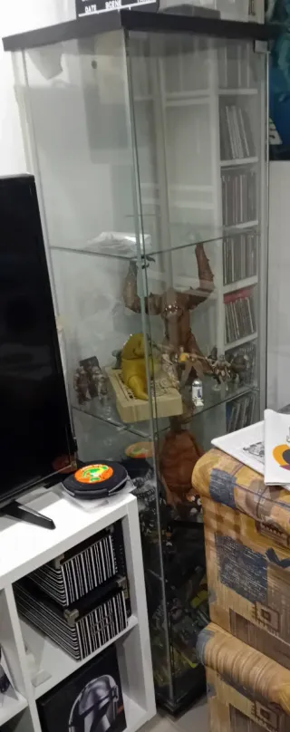 Vitrina expositora cristal Ikea