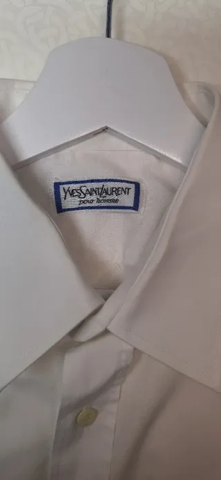 Camisa Yves Saint Laurent Pour Homme vintage 41 L