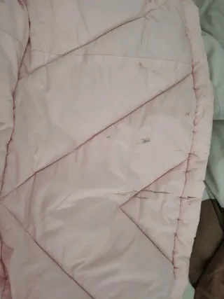 Plumífero rosa Hollister Talla L/XL