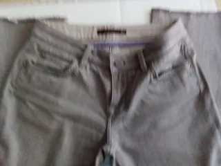 Pantalón Zara Mujer Gris
