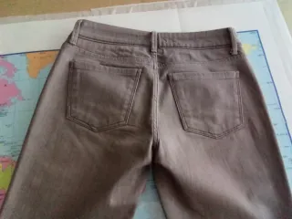 Pantalón Zara Mujer Gris