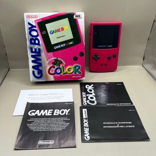 Nintendo Game Boy Color Rosa Scatola Originale