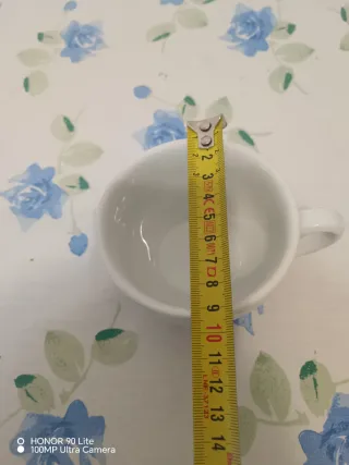 Coppia Tazze Cappuccino IPA ITALY Porcellana