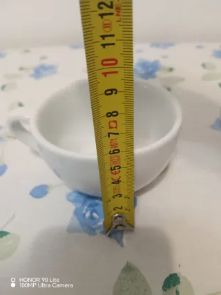 Coppia Tazze Cappuccino IPA ITALY Porcellana