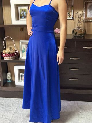 Vestido azul para evento o graduación