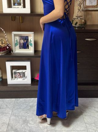 Vestido azul para evento o graduación