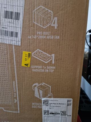 ASUS TUF Gaming GT302 ARGB ATX Caja PC