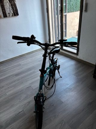 Bicicleta eléctrica Freeel Z03 color azul claro