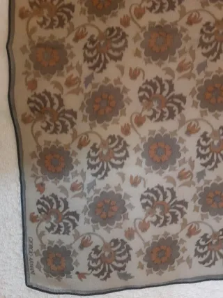 Foularino Giorgio Armani Beige Marrone,verde