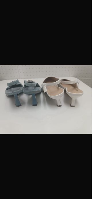 Zapatos vaqueros con hebilla plateada