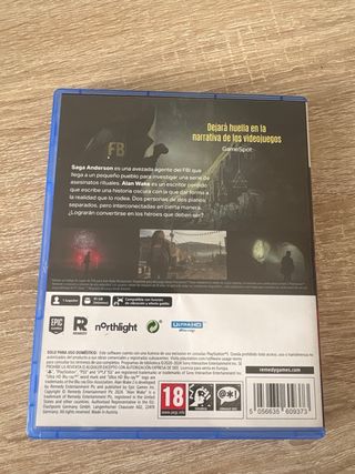 Alan Wake II Deluxe Edition PS5