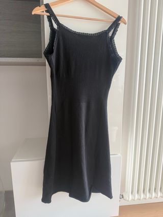 Abito United Colors of Benetton nero floreale