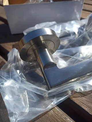 Manilla Roseta Aluminio Nueva