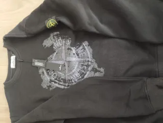 Sudadera Stone Island Talla L Negra