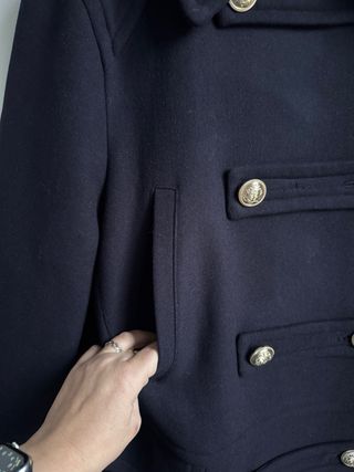 Abrigo Zara Edición Limitada Negro