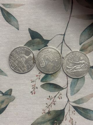 Monedas de Plata 2000 PTAS