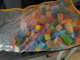 Lote grande Piezas de madera