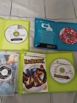 Lote Videojuegos XBOX 360, PS2, Wii, PSP