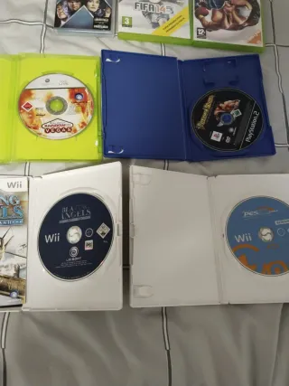 Lote Videojuegos XBOX 360, PS2, Wii, PSP
