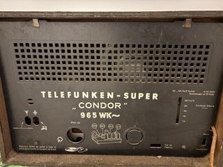 Radio antigua Telefunken