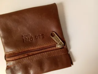 Monedero San Piel Marrón