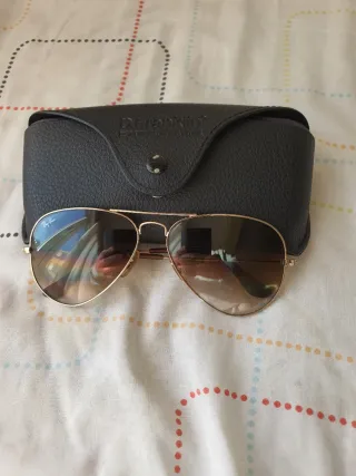 Gafas de sol Ray-Ban Aviator doradas