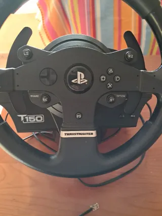 Volante Thrustmaster T150 + Pedales PS4