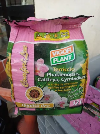 Terriccio per orchidee Vigor Plant 12L