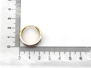 sortija oro 18k con piedra con circonita