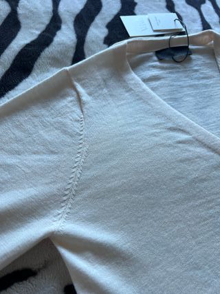 Cardigan 100% Lã Merino Decote em V | Zara Mulher