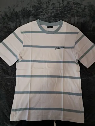 Camiseta Lefties rayas azul y blanco Talla XS