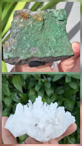 Lotto 10 minerali grezzi