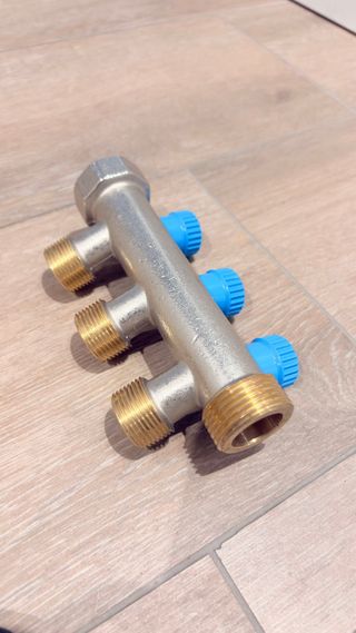 Coletor Hidráulico 3 Vias 1x3/4