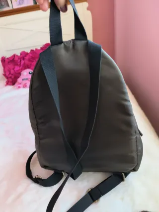 Mochila verde militar acolchada