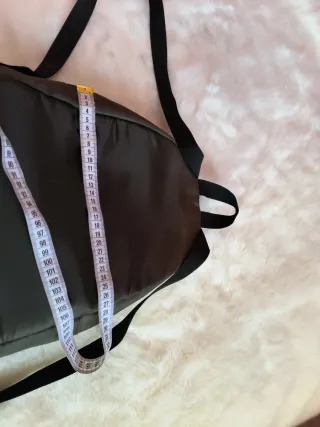 Mochila verde militar acolchada